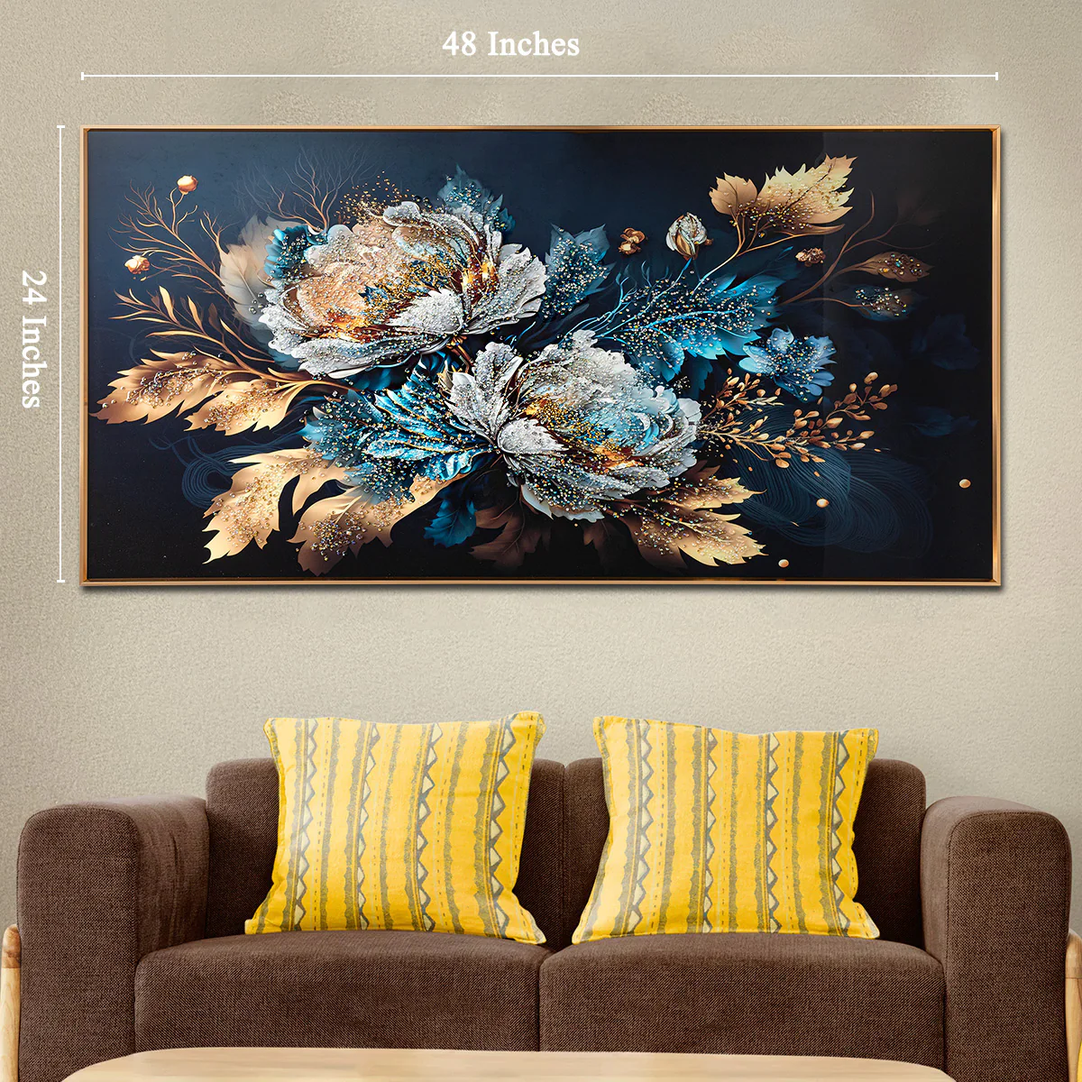 Blooming Impressions Crystal Glass Painting - Image 4