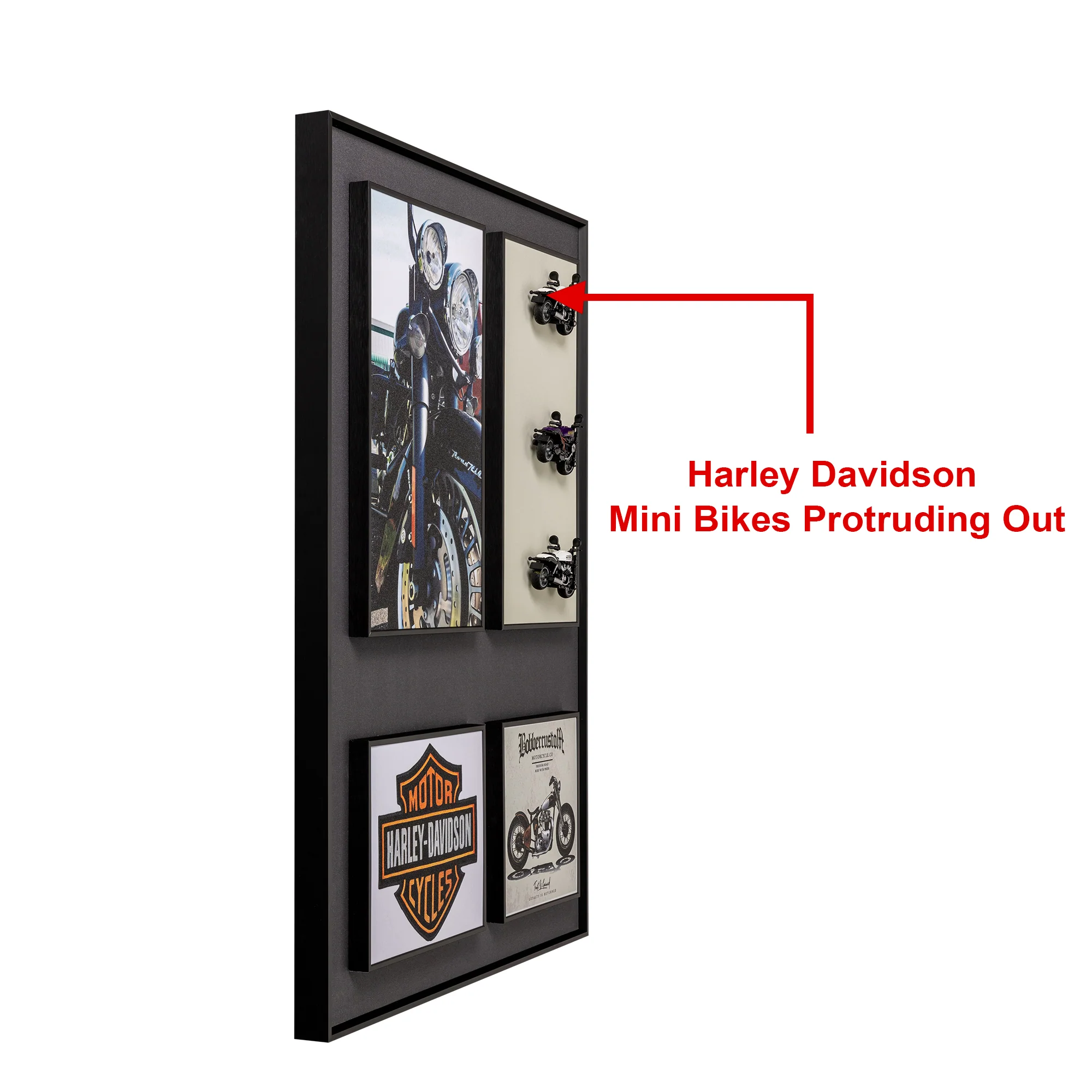 Classic Harley-Davidson Pop Art Shadow box - Image 3