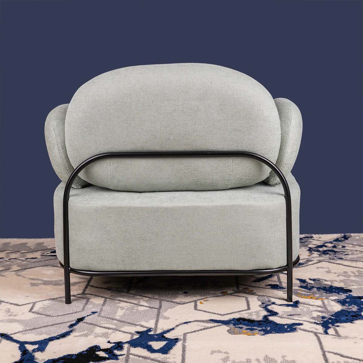 Zorin Accent Lounge Chair (Pistachio) - Scandinavian Design Series - Image 4