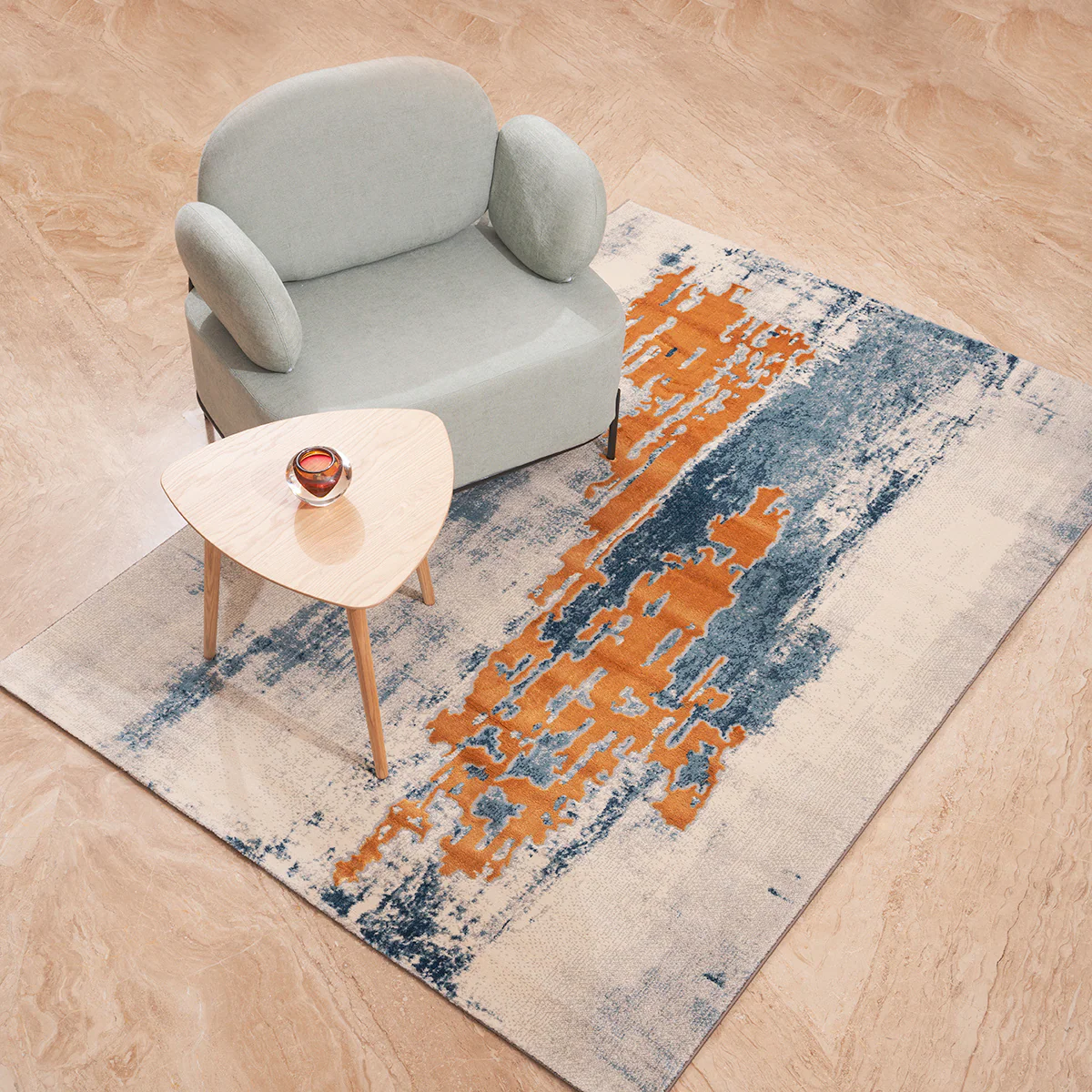 Zorin Accent Lounge Chair (Pistachio) - Scandinavian Design Series - Image 5