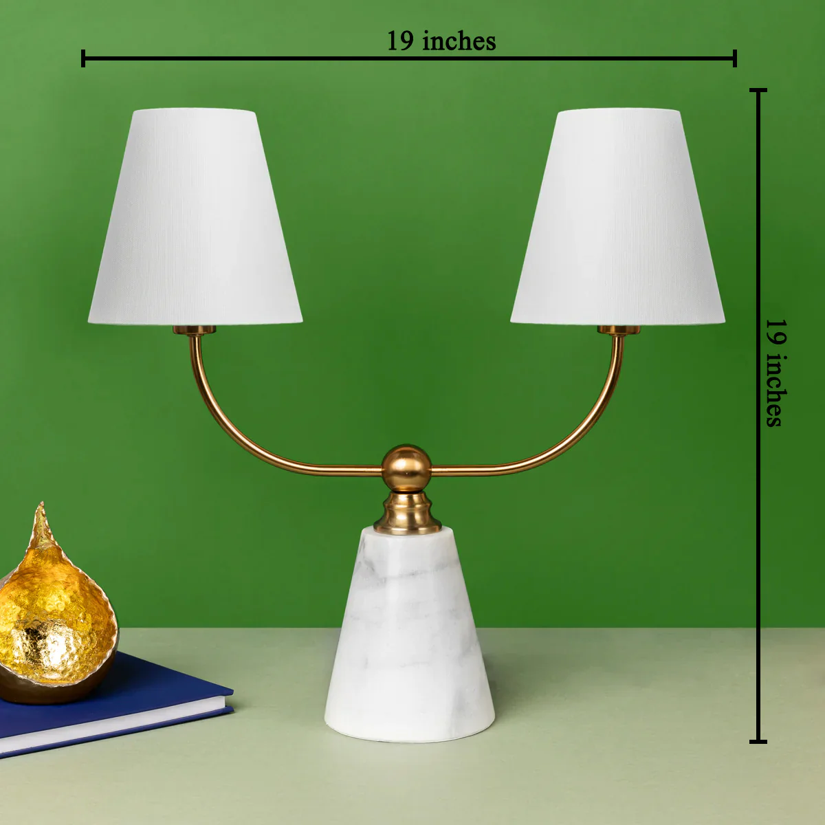 Crystalina designer Table Lamp for Study - Image 3