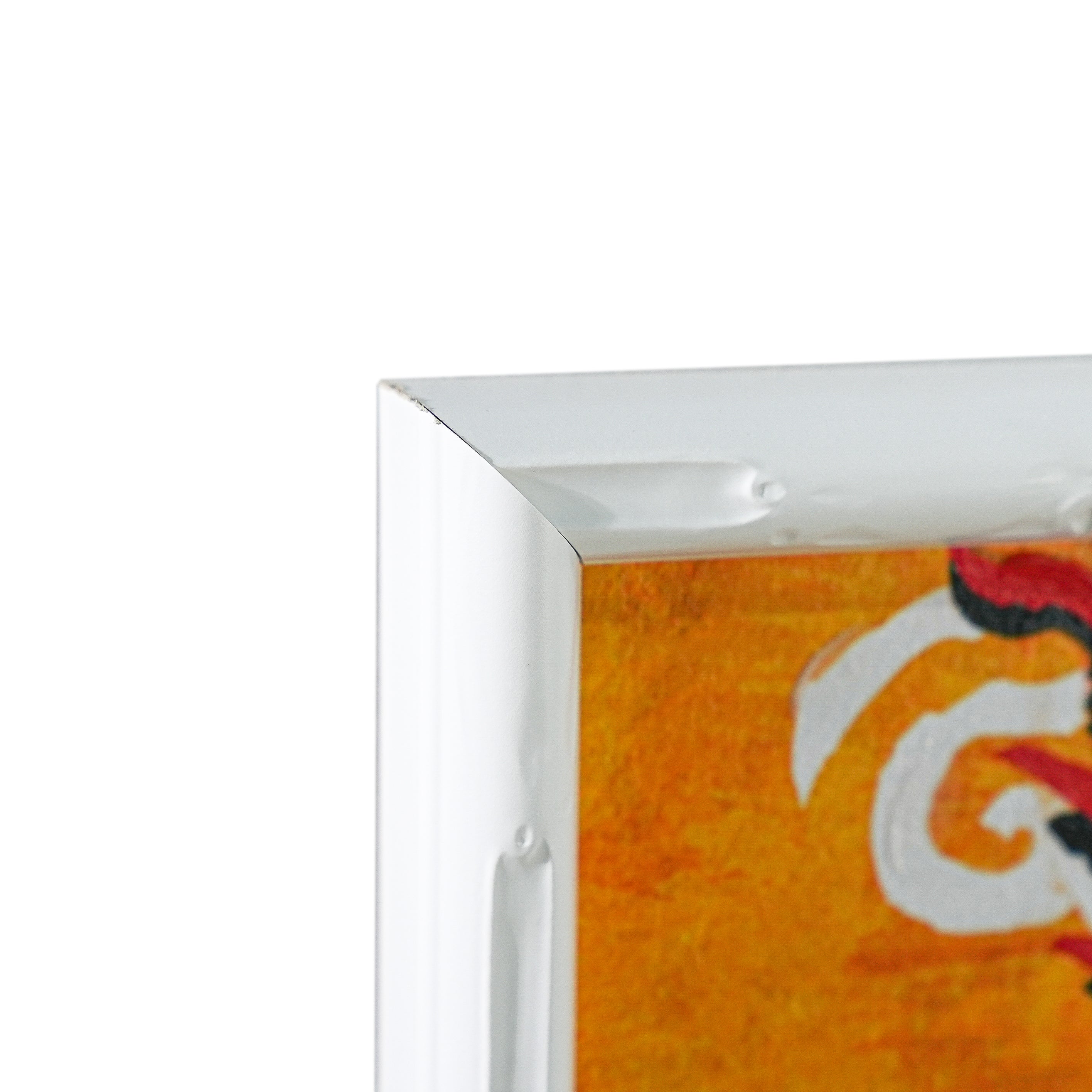 Dragon's Embrace by Tito 100% Hand Wall Painting For Home  (With Outer Floater Frame frame) (35.5 x 47 Inches ) - Image 11