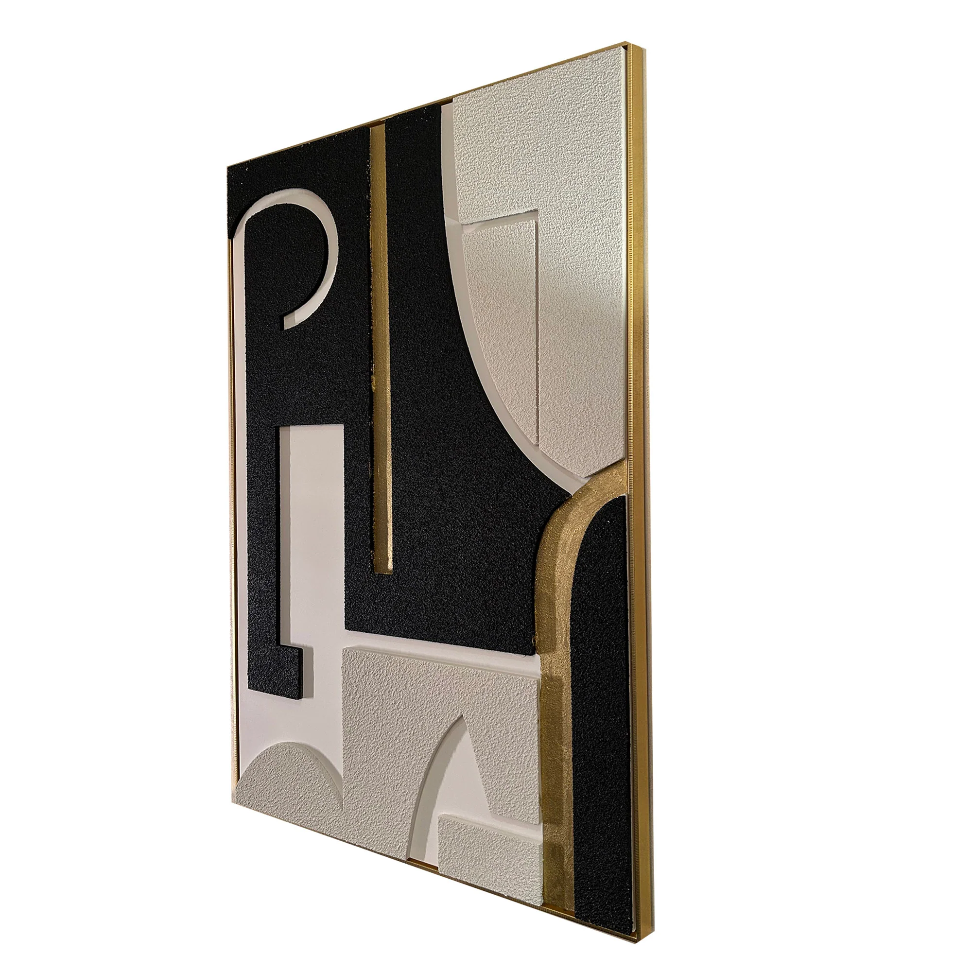 Elegant Fusion Modern Wall Art ( 32 x 47 Inches ) - Image 4