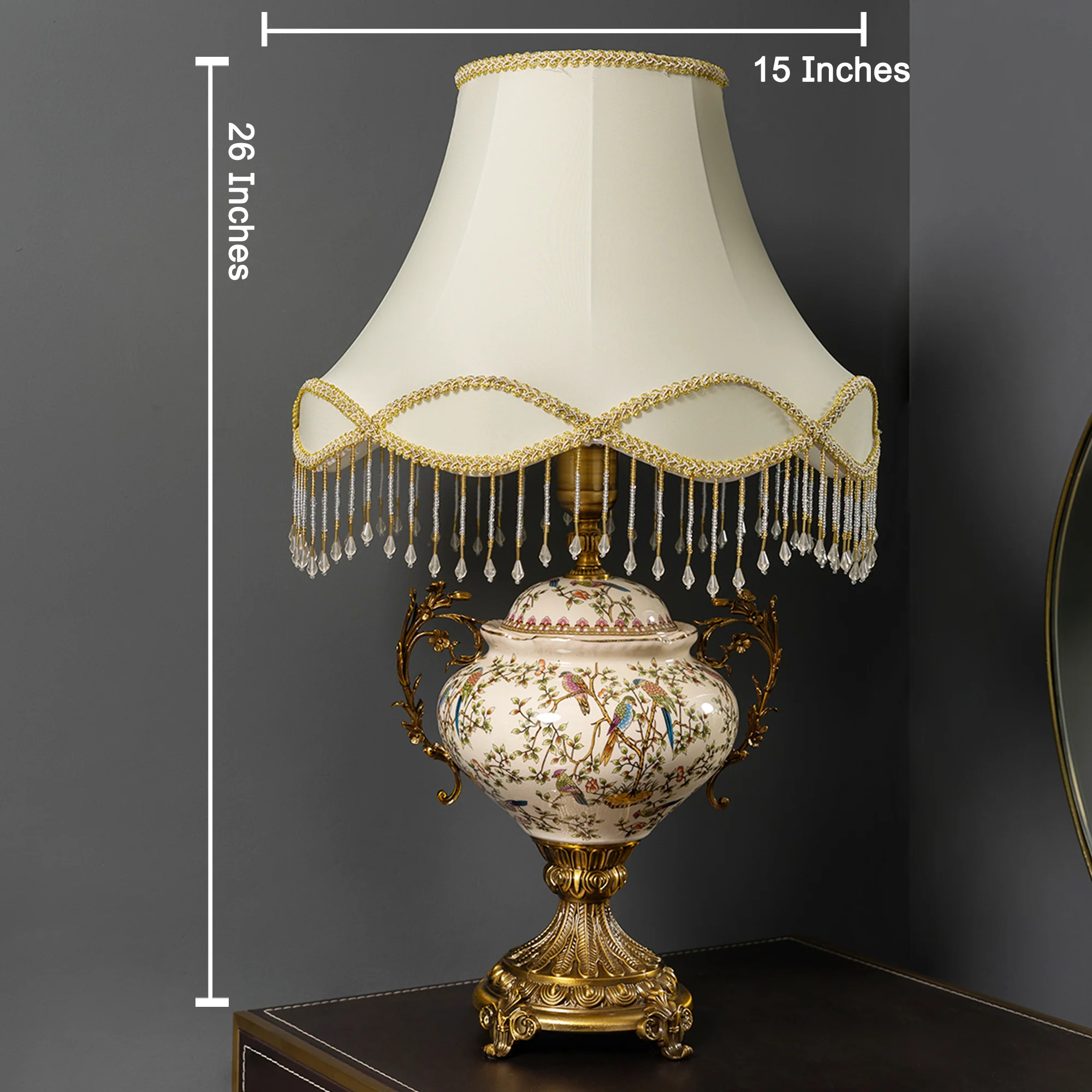 Elegant Haven Designer Table Lamps for Home - Image 3