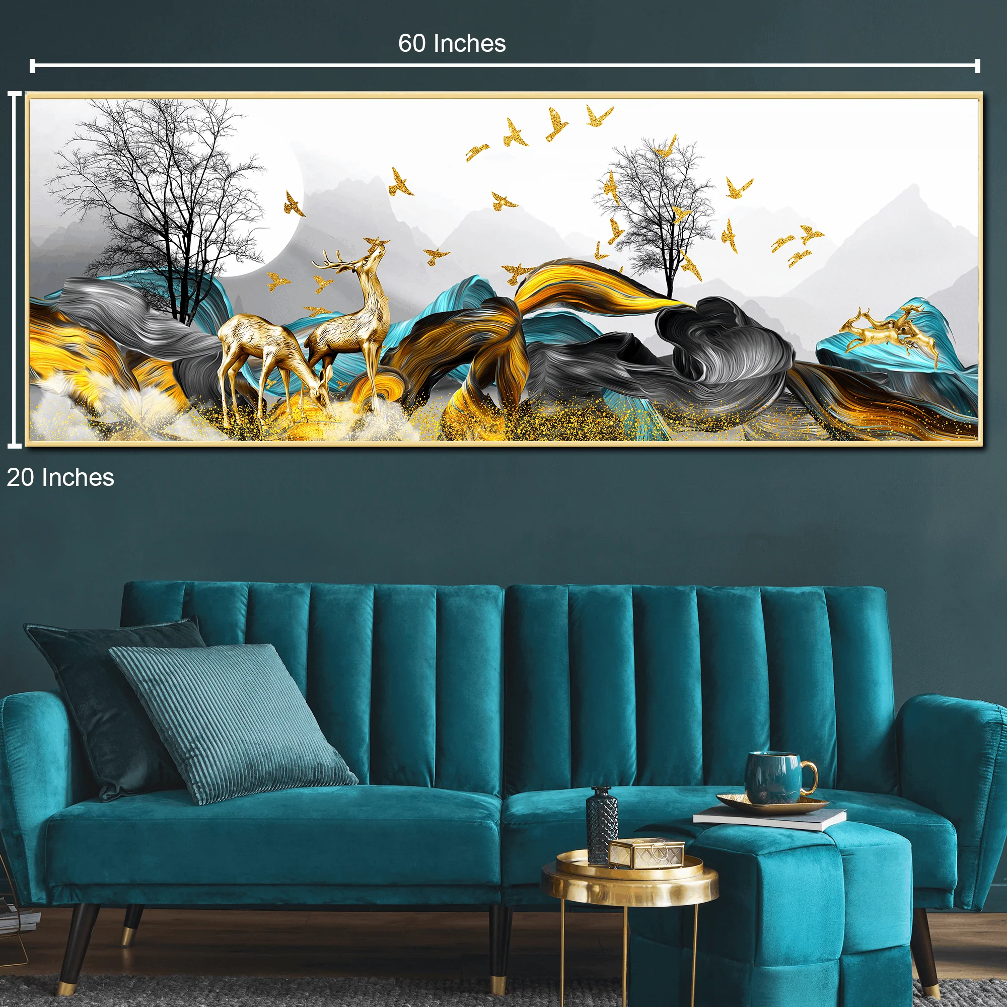 Ethereal Elegance Canvas Painting for Home Wall - Image 2