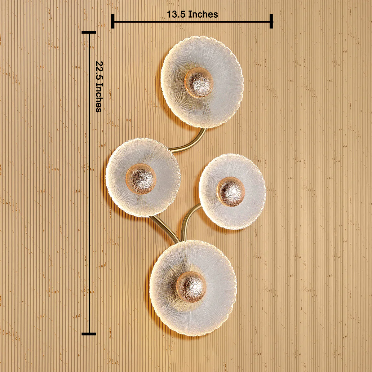 Gallery Bloom Vista Wall Light for Living Room & Item for Wall Decoration - Image 3