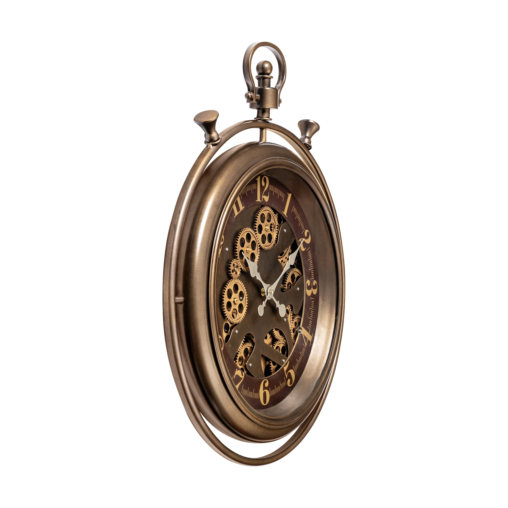 Infinity Hours Luxury Designer Wall Clocks for the Home With Moving Gear Mechanism Buy Wall Clock Online (Steel Body) - Image 3