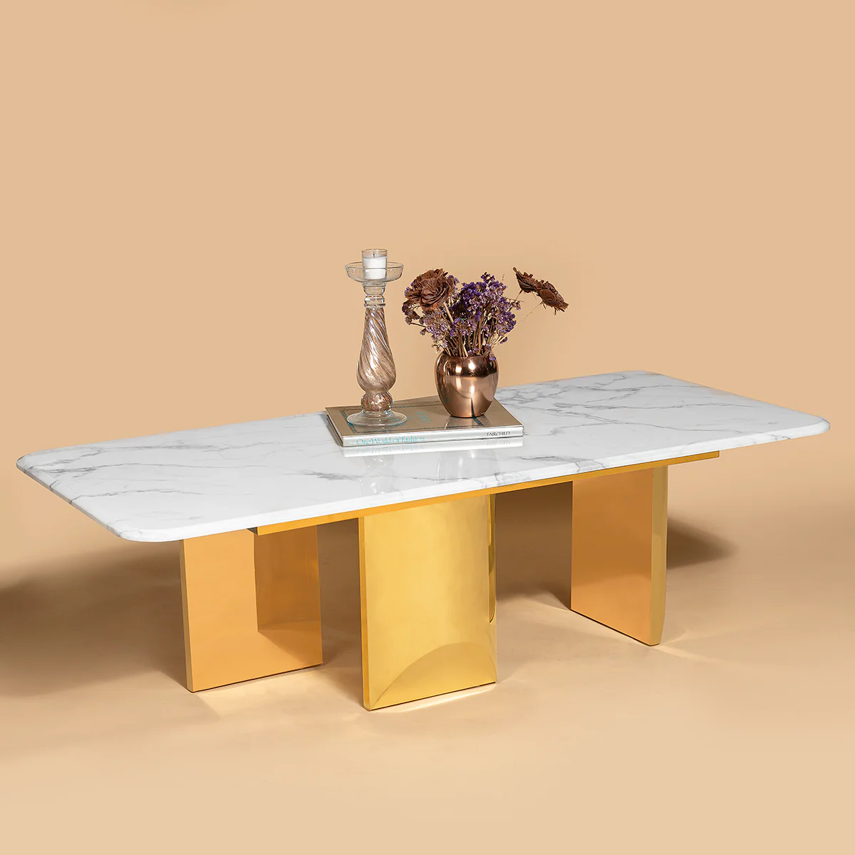 Kaleidoscope Keynote Centre Table For Living Room (Stainless Steel) - Image 4