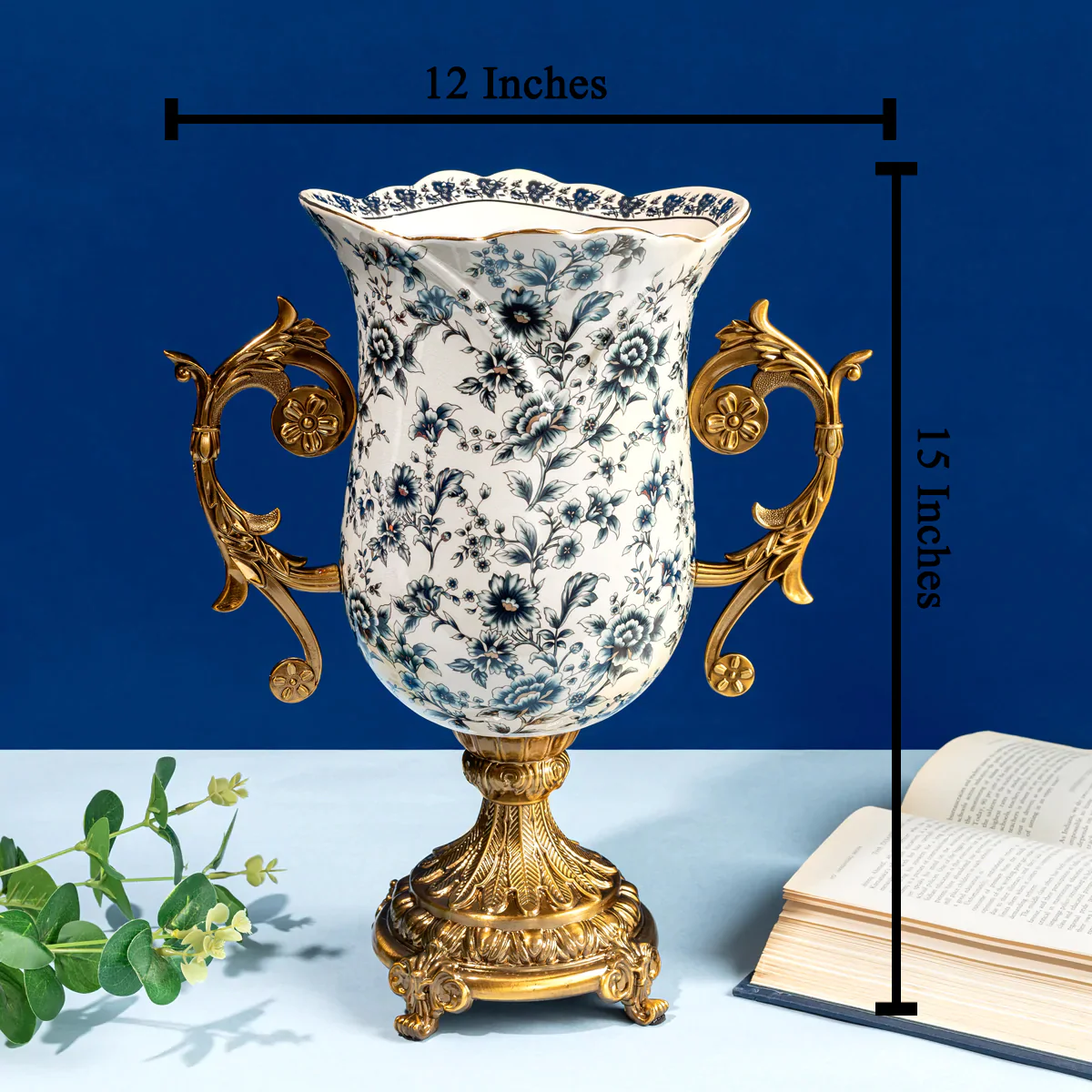 Marvel of Nature Decorative Vase & Showpiece - Image 2