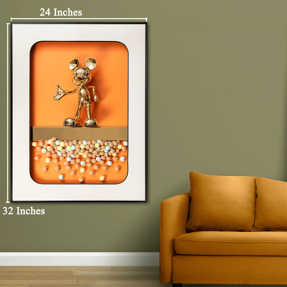 Mesmerizing Transcendence Shadow Box Wall Decoration Showpiece - Image 3