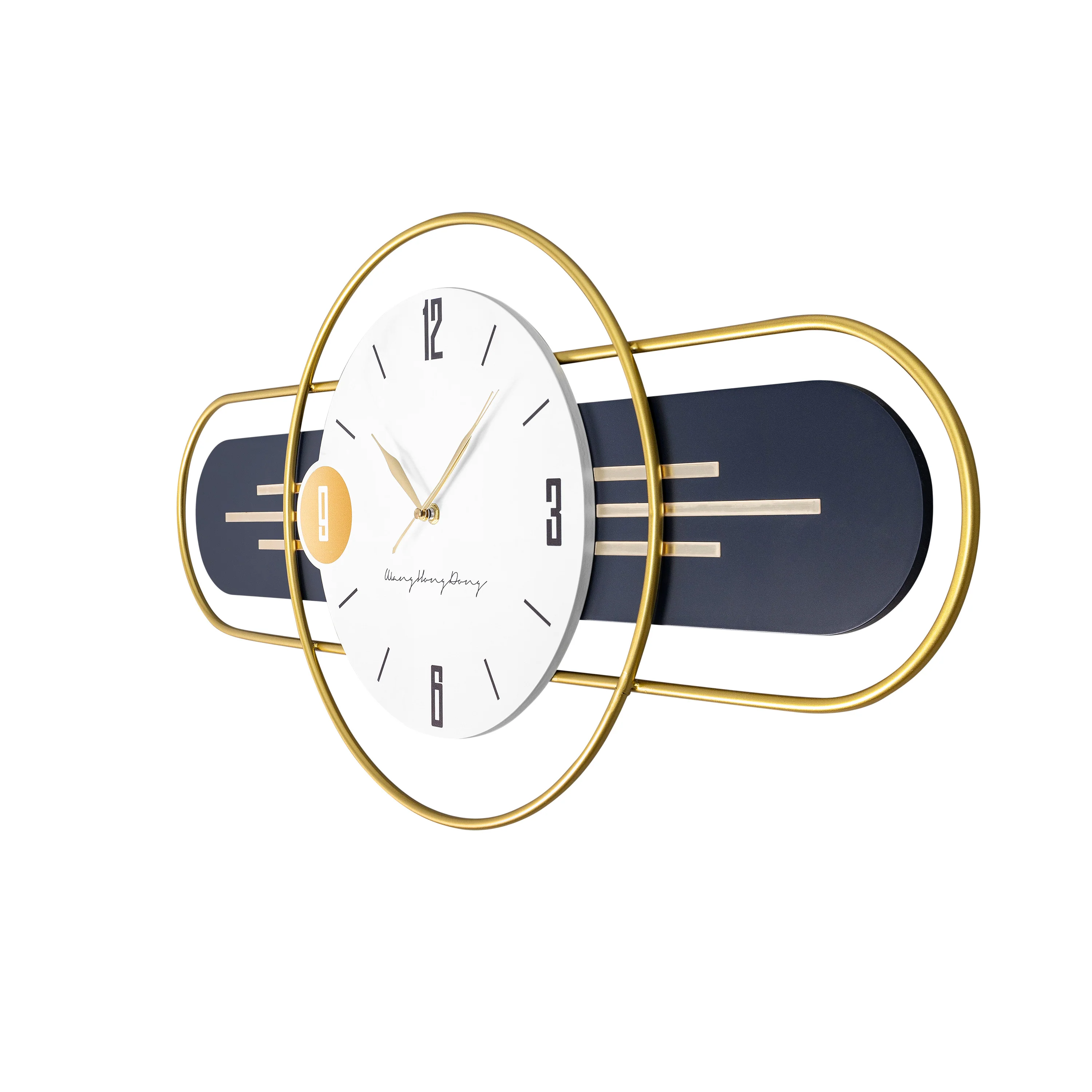 Midas' Enchantment Metal Wall Clock - Image 2