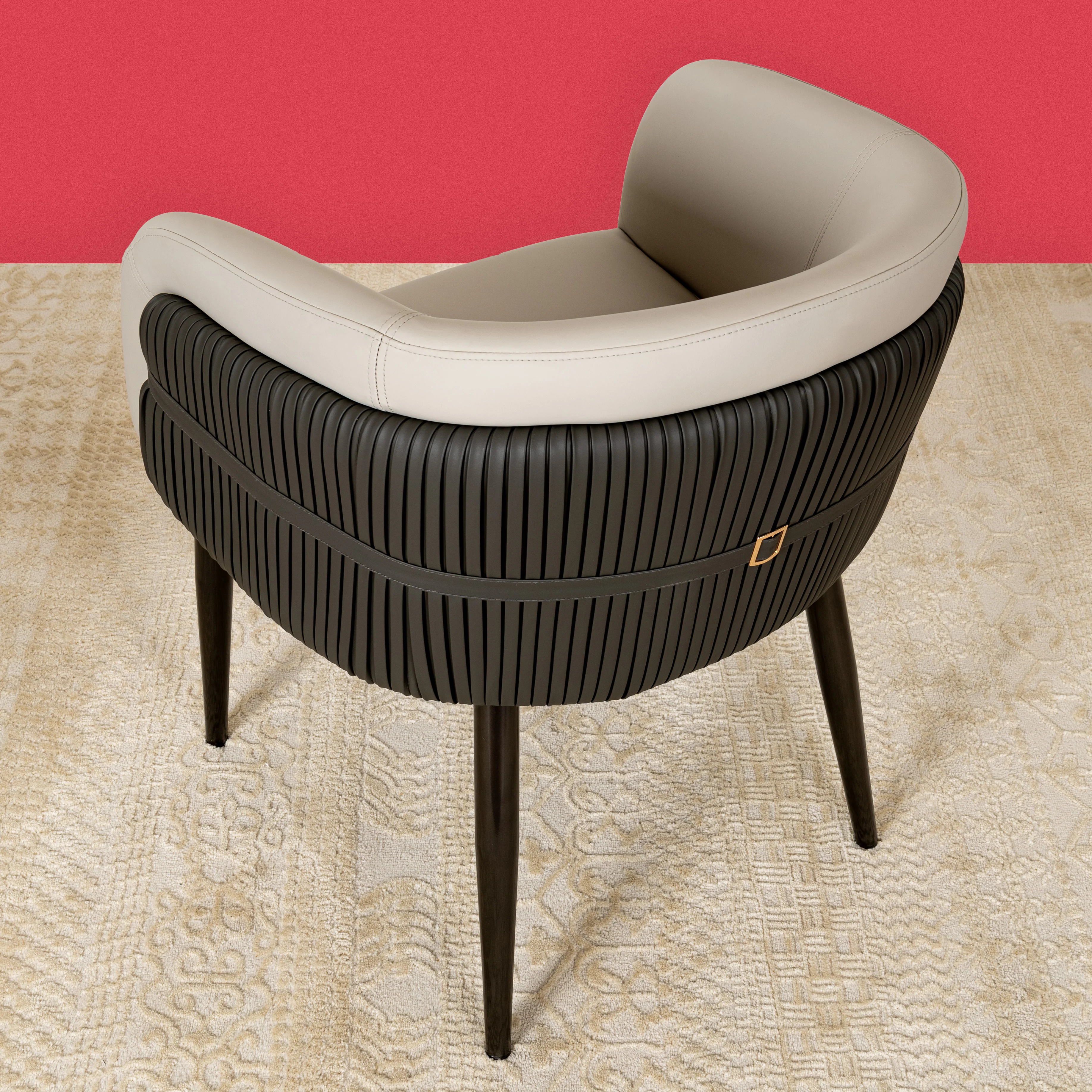 Mountain Comfort Metal Dining Chair - Gray - Image 3