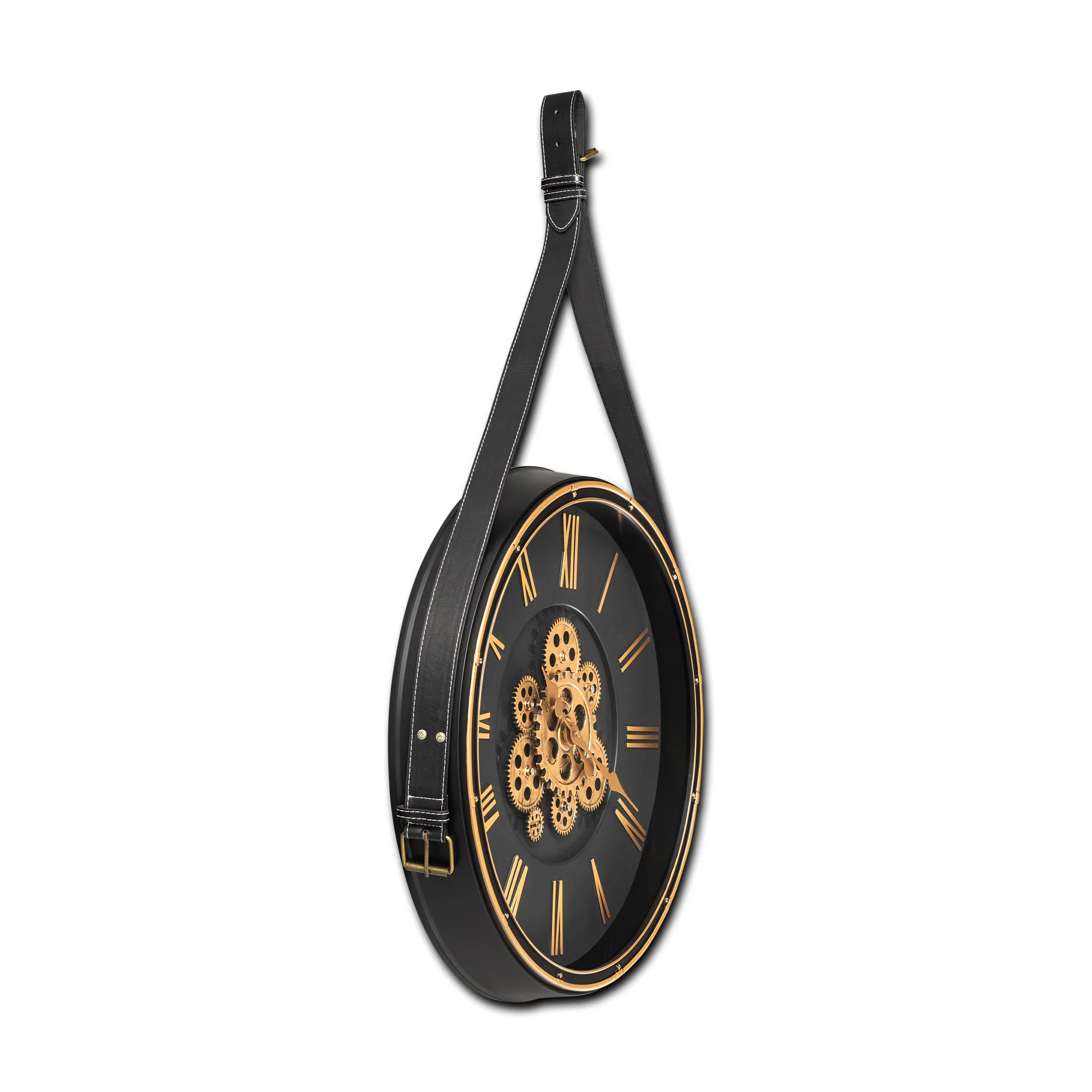 Quartz Quill Luxury Designer Wall Clocks for the Home With Moving Gear Mechanism Buy Wall Clock Online - Image 4