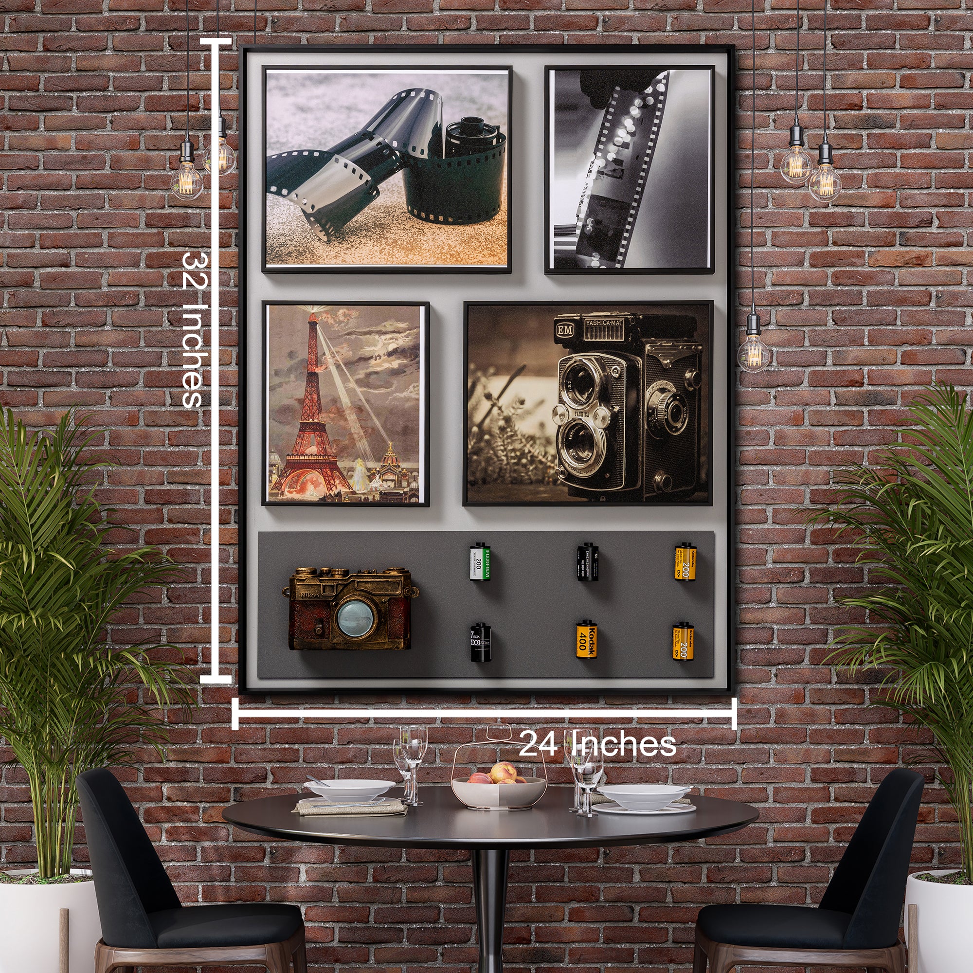 Retro Camera Charm Pop Art Shadow box - Image 2