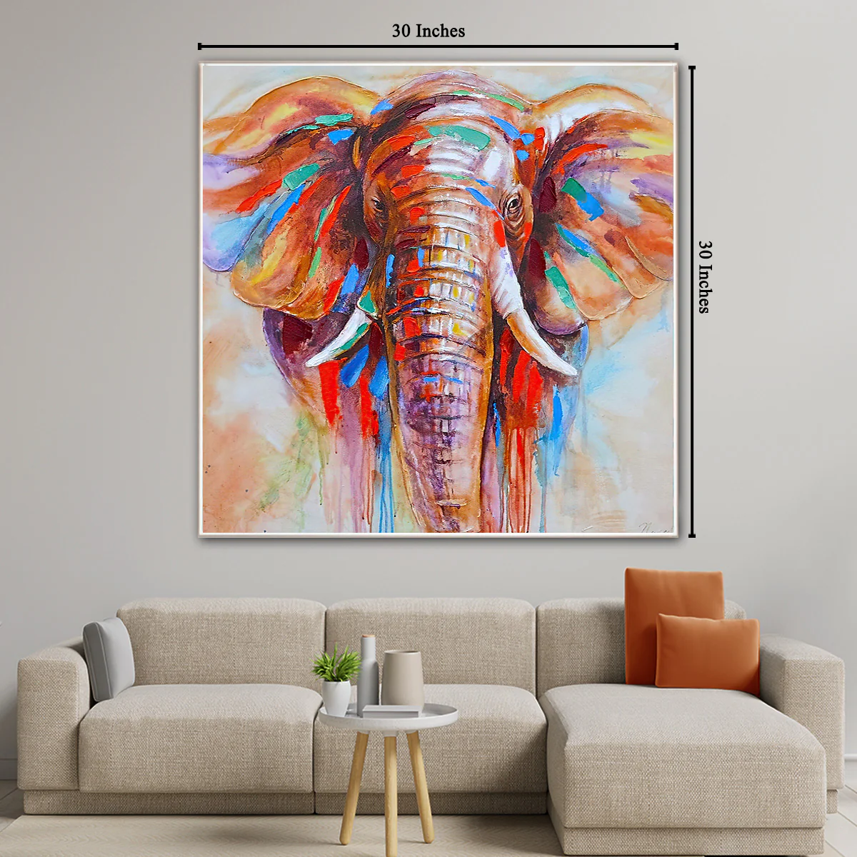 Royal Majesty Framed Canvas Print - Image 2