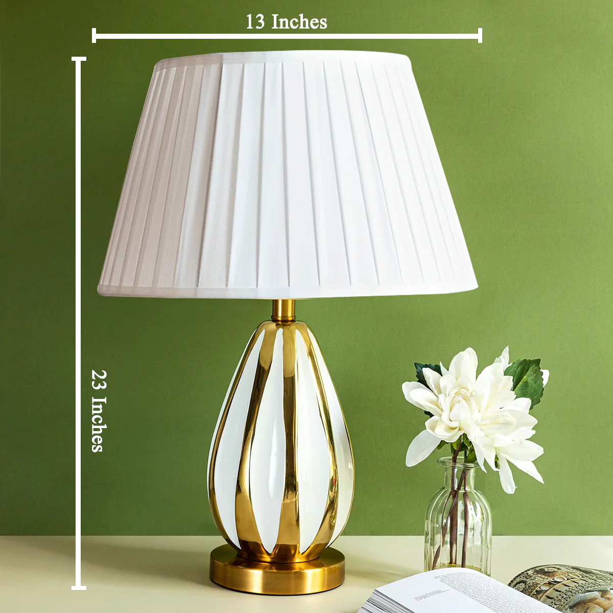 Senardo Ceramic Table Lamp - Image 3
