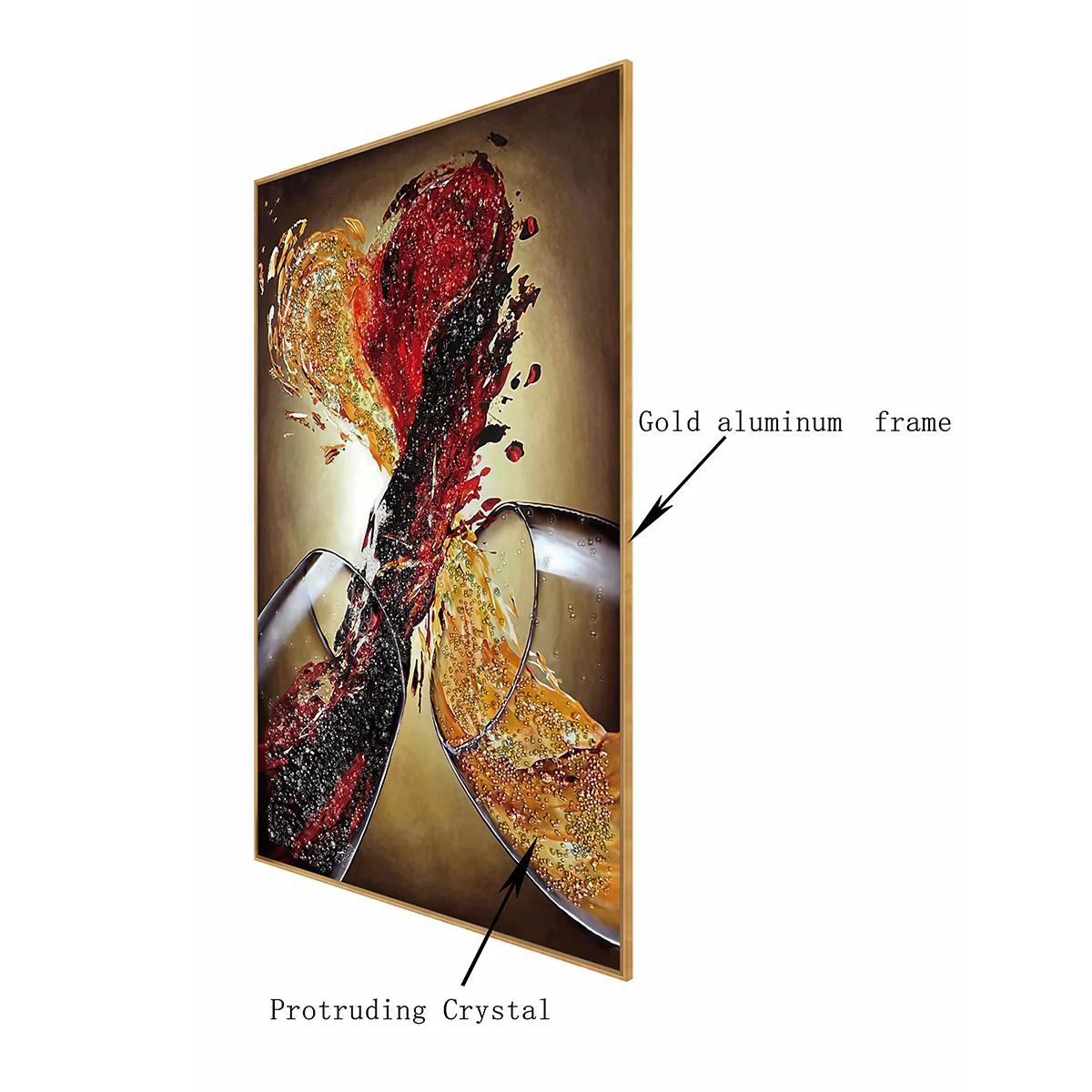 Splendour of France Crystal Glass Painting & Wall Decoration Items - Image 4