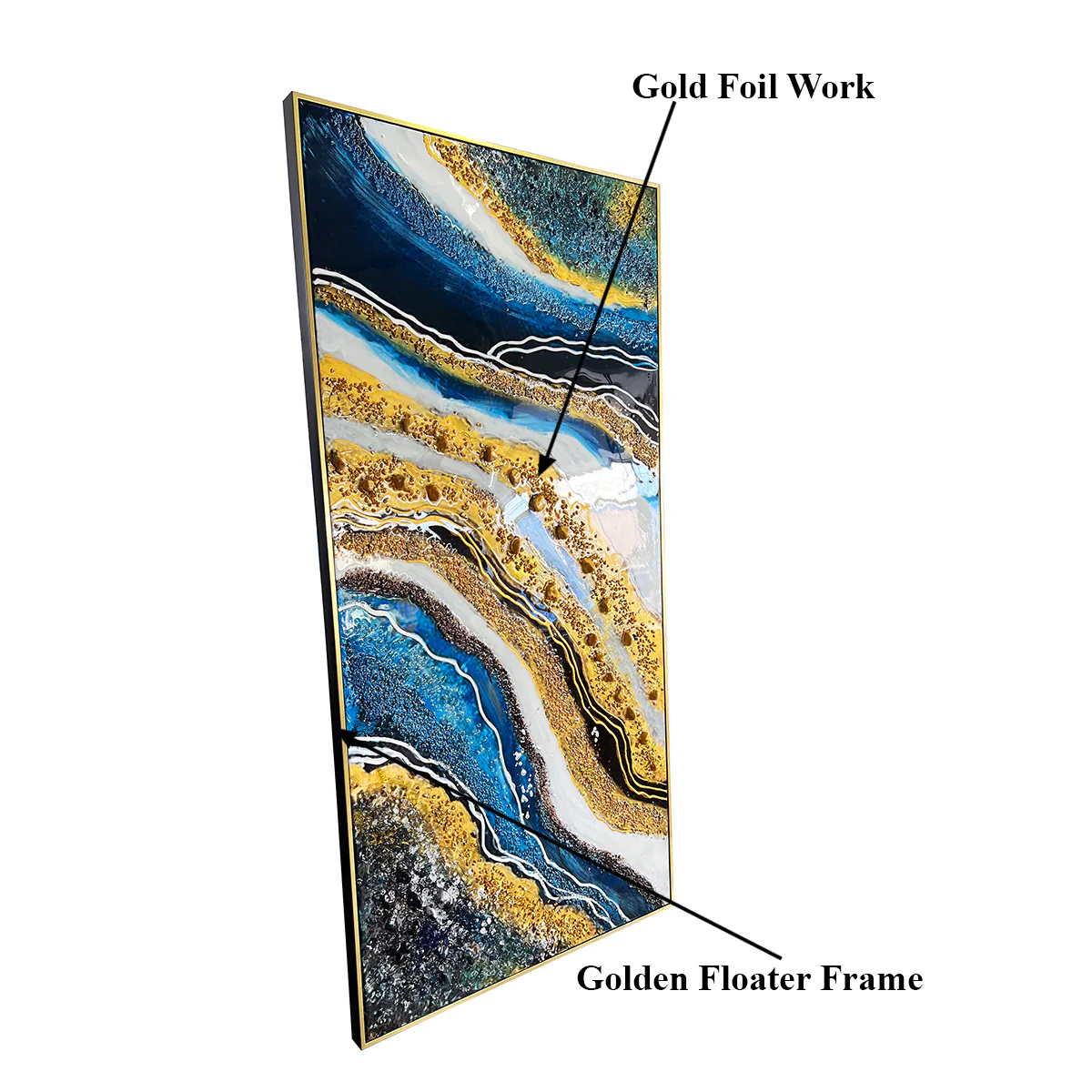 Starry Rhapsody Resin Art Painting - Image 2