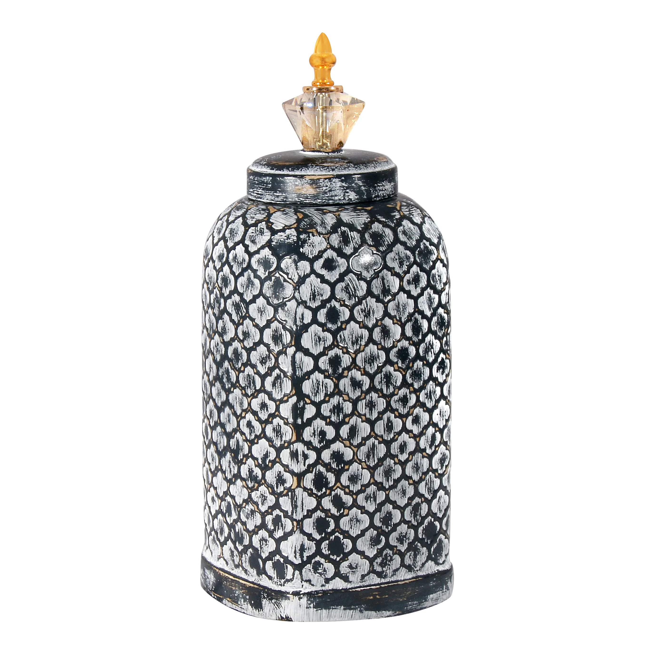 The Classic Parisian Ceramic Decorative Vase - Small - Image 6
