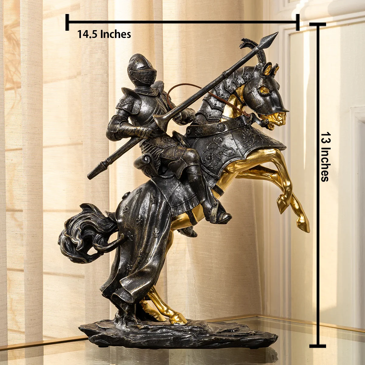 The Gallant Knight Home Decorative showpiece - Image 2