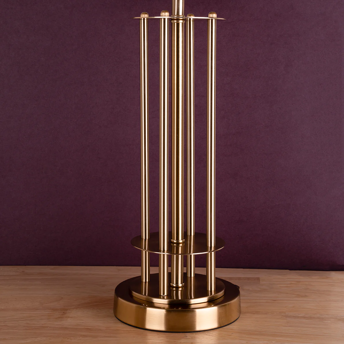 The Golden Mystique Tube Stainless Steel Decorative Table Lamp - Image 4