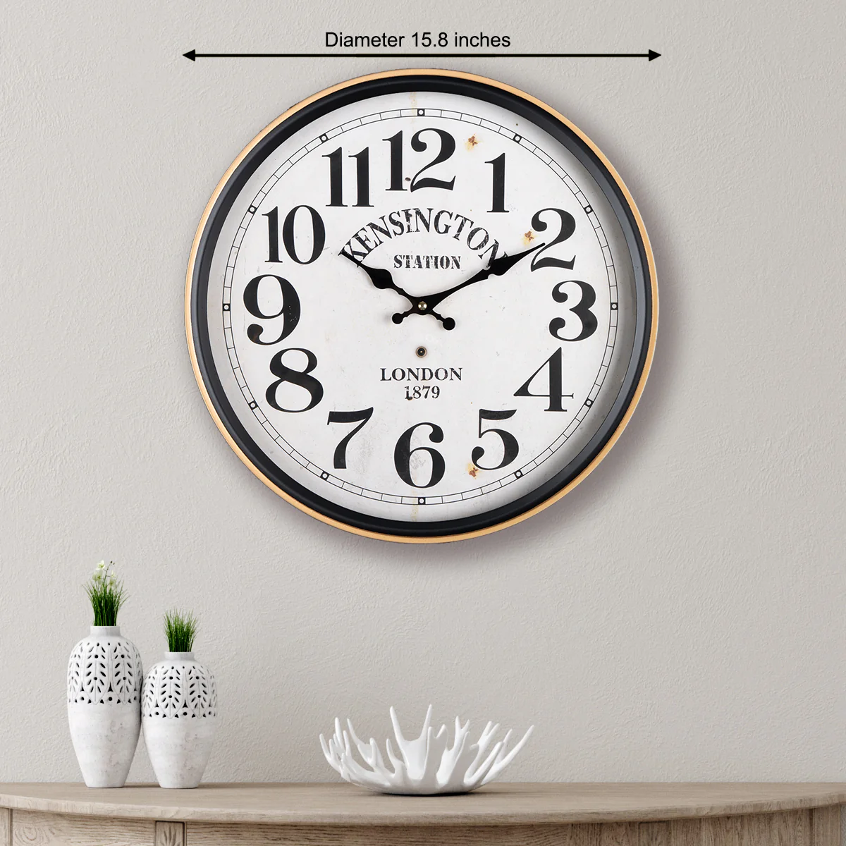 The Kensington Decorative Wall Clock - Image 2