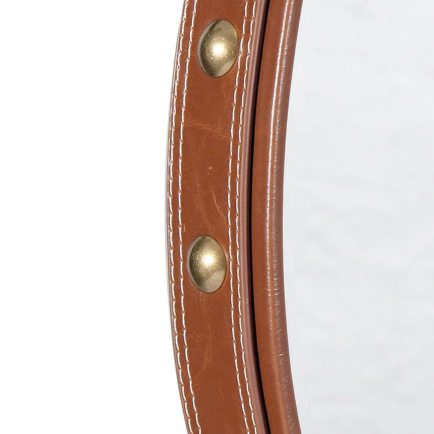 The Leather Belt Decorative Wall Mirror - Image 4