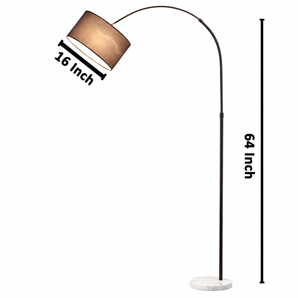 The Manhattan Arc Leaning Floor Lamp (N) - Image 2
