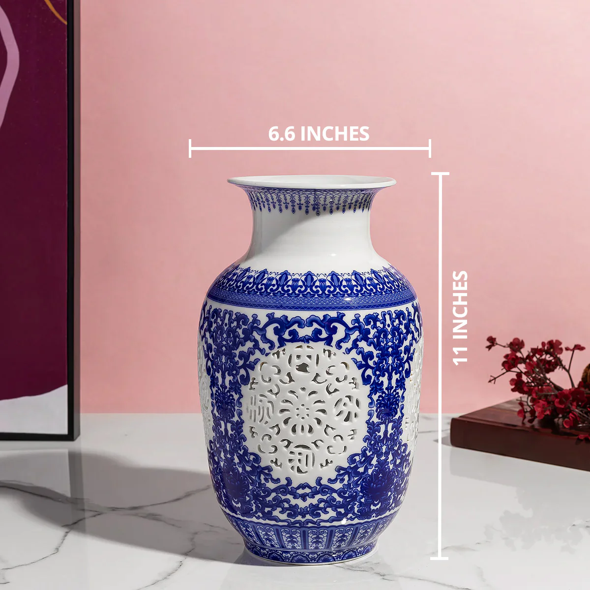 The Muscat Motif Decorative Ceramic Jar - Image 2