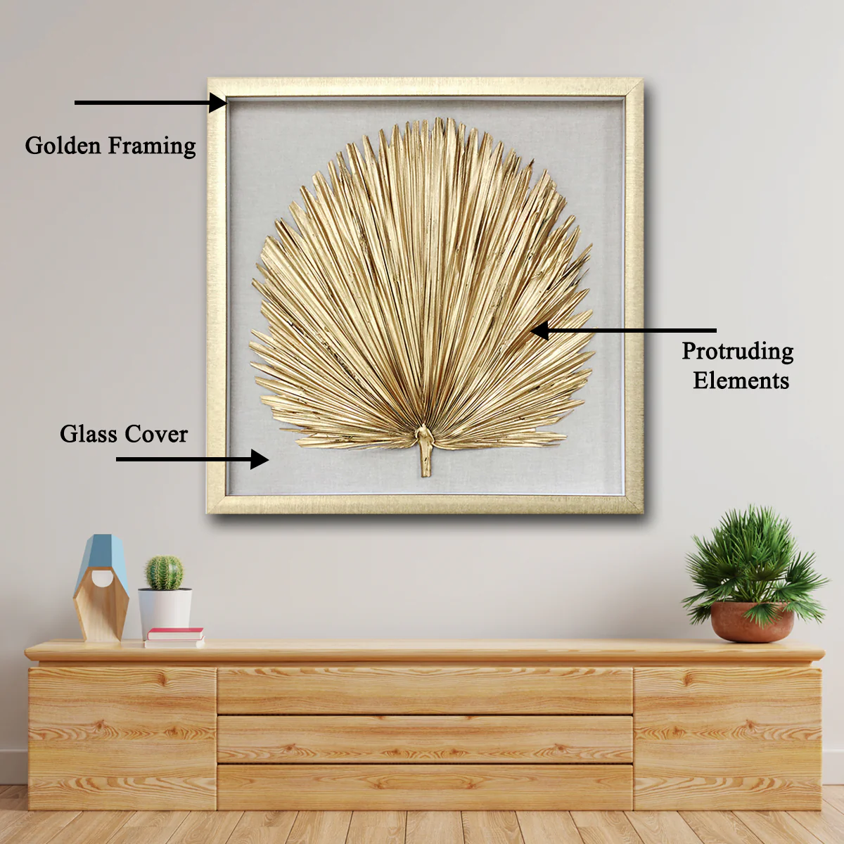 The Sleeping Coast Shadow Box Wall Decoration Piece - Image 3