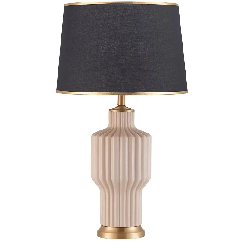 The White and Gold Trophy Decorative Ceramic Table Lamp - Image 4