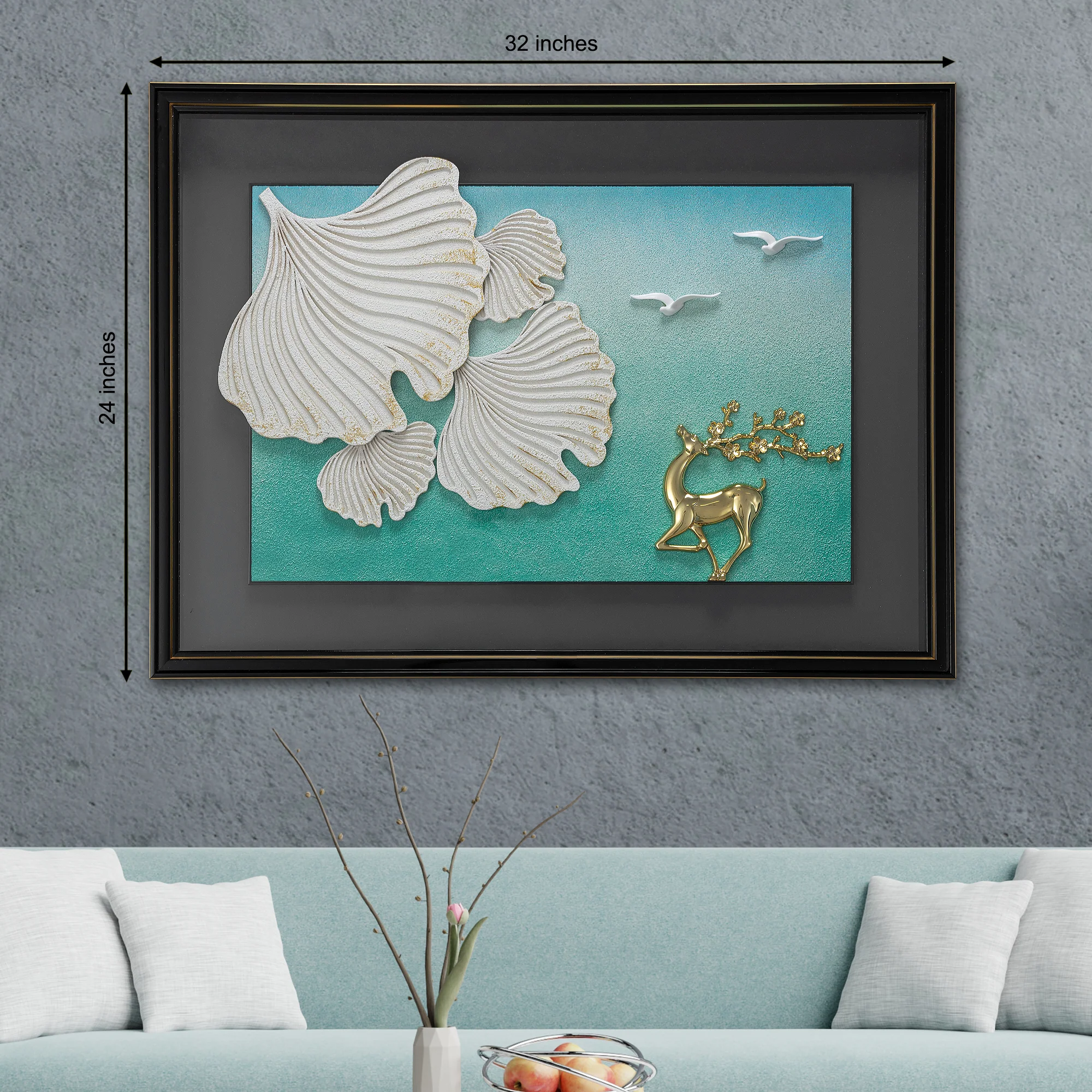 Wildflower Wonderland Wall Decoration Shadow Box - Image 2