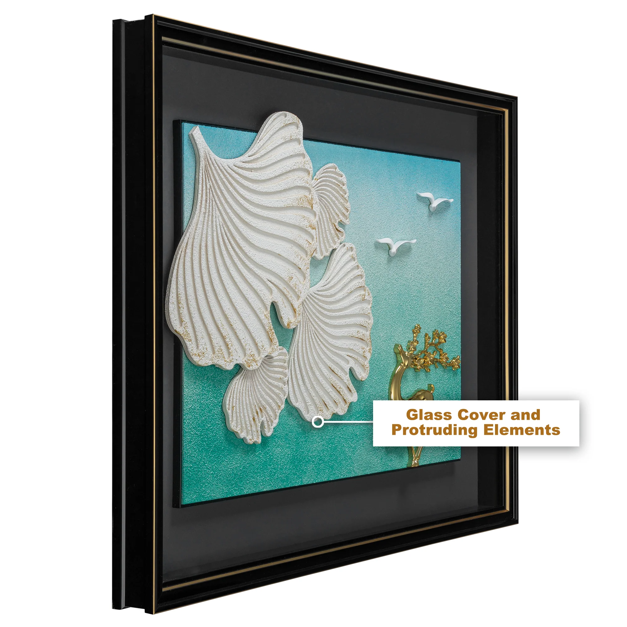 Wildflower Wonderland Wall Decoration Shadow Box - Image 3