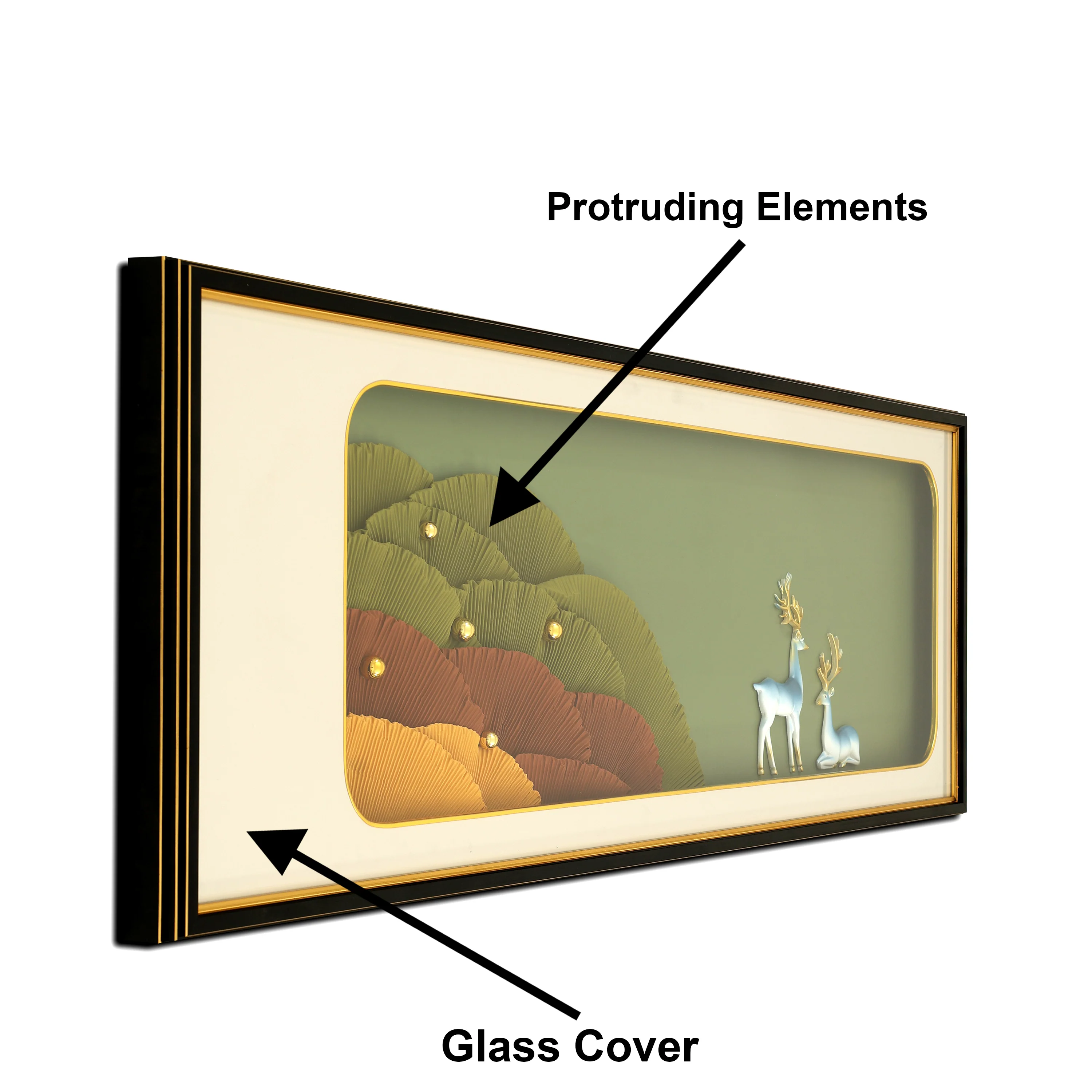 Wildlife Retreat Wall Decoration Shadow Box - Image 3